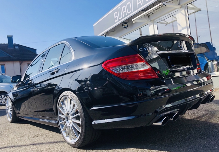 Lackaufbereitung MB C63 AMG