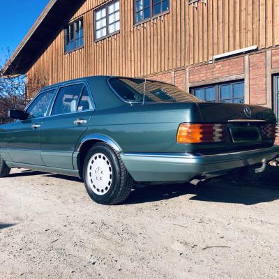 Aufbereitung Mercedes W126, Oldtimeraufbereitung, Oldtimerverkaufsvermittlung, Oldiepflege, Klassikeraufbereitung