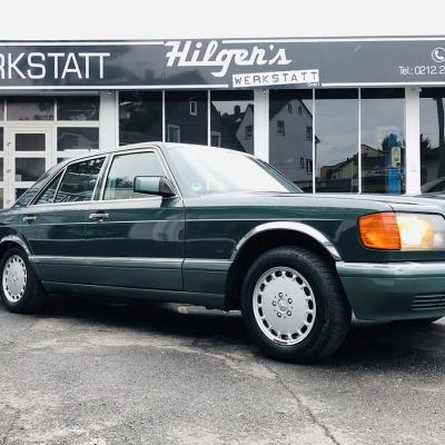 Aufbereitung Mercedes W126, Oldtimeraufbereitung, Oldtimerverkaufsvermittlung, Oldiepflege, Klassikeraufbereitung